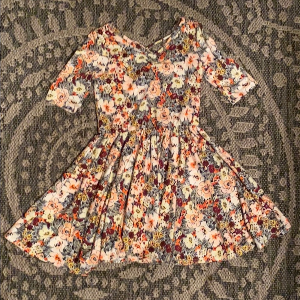 Dot dot smile floral ballerina 5/6